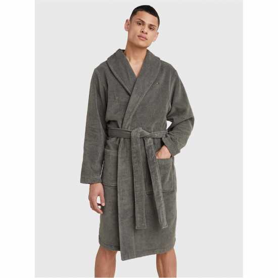 Мъжки пижами Tommy Hilfiger Icon Bathrobe Tommy Hilfiger Icon Bathrobe Мъжки пижами