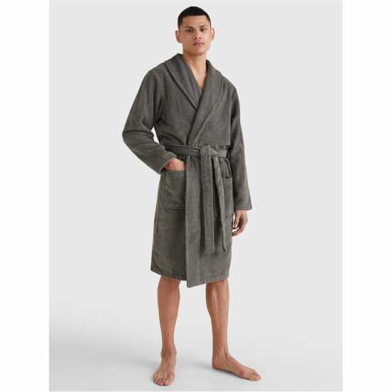 Мъжки пижами Tommy Hilfiger Icon Bathrobe Tommy Hilfiger Icon Bathrobe Мъжки пижами