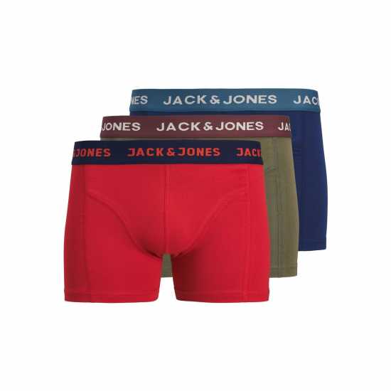 Jack And Jones Train 3-Pack Boxer Trunk Mens  Мъжко бельо