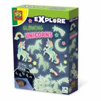 Explore Glowing Unicorns Decorative Stickers