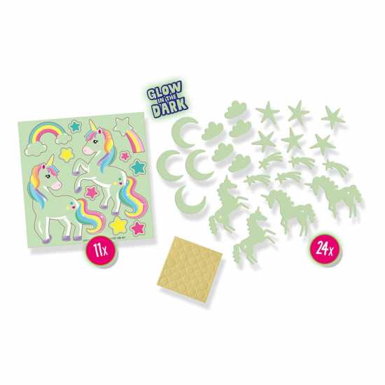 Explore Glowing Unicorns Decorative Stickers  Подаръци и играчки