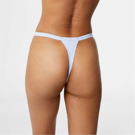 Jack Wills Lace Thong Blue Дамско бельо