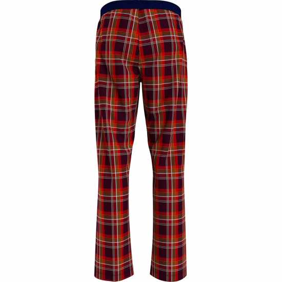 Tommy Hilfiger Flannel Pant Red Plaid 0HF Мъжки пижами