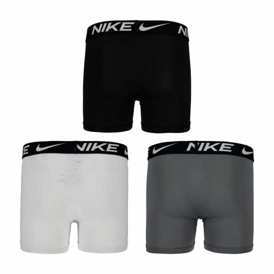 Детско бельо Nike Детски Боксерки Micro Brief 3 Pack Briefs Junior Boys Black/White Nike Детски Боксерки Micro Brief 3 Pack Briefs Junior Boys Black/White Детско бельо