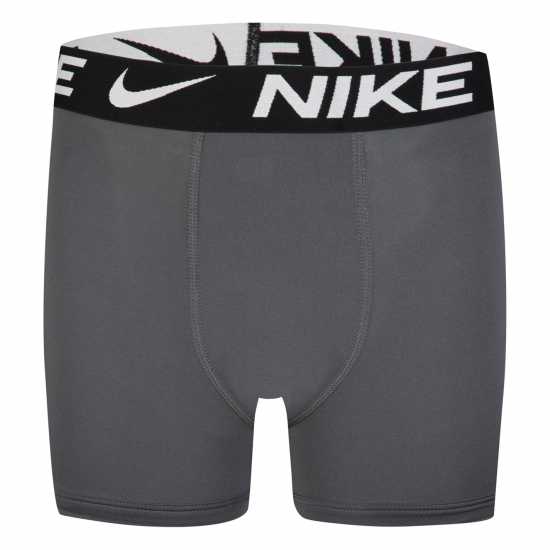 Nike Детски Боксерки Micro Brief 3 Pack Briefs Junior Boys Черно/Сиво Детско бельо