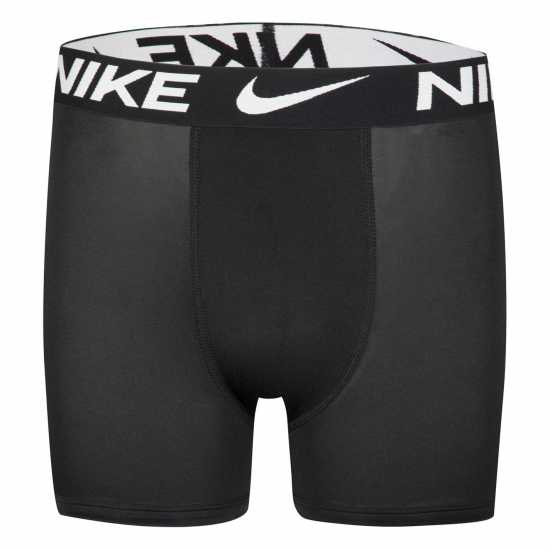 Nike Детски Боксерки Micro Brief 3 Pack Briefs Junior Boys Черно/Сиво Детско бельо