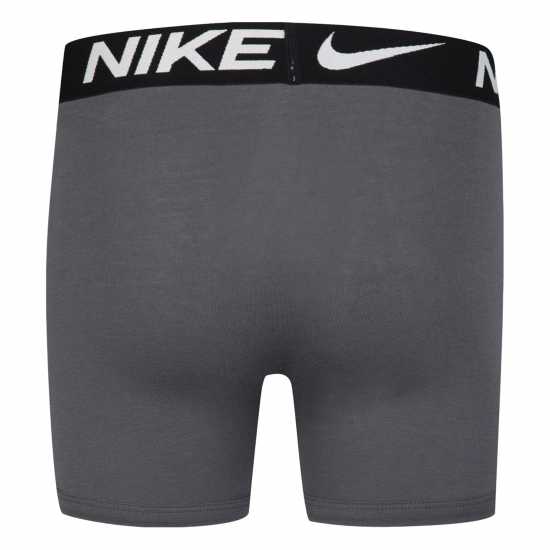 Nike Детски Боксерки Micro Brief 3 Pack Briefs Junior Boys Черно/Сиво Детско бельо