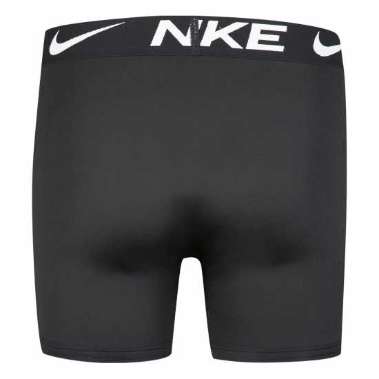 Nike Детски Боксерки Micro Brief 3 Pack Briefs Junior Boys Черно/Сиво Детско бельо