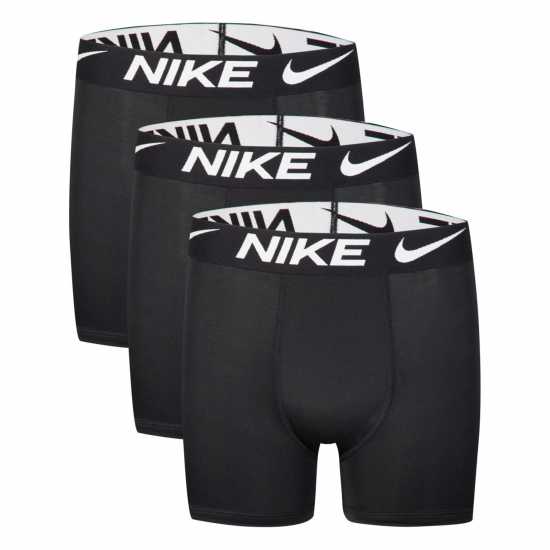 Детско бельо Nike Детски Боксерки Micro Brief 3 Pack Briefs Junior Boys Черно Nike Детски Боксерки Micro Brief 3 Pack Briefs Junior Boys Черно Детско бельо