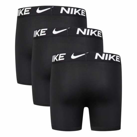 Детско бельо Nike Детски Боксерки Micro Brief 3 Pack Briefs Junior Boys Черно Nike Детски Боксерки Micro Brief 3 Pack Briefs Junior Boys Черно Детско бельо