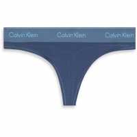 Calvin Klein Modern Thong Тъмно деним 