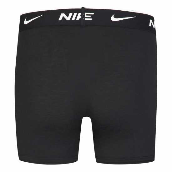 Nike Cotton Boxer Brief 3 Pack Boys Черно/Сиво Детско бельо