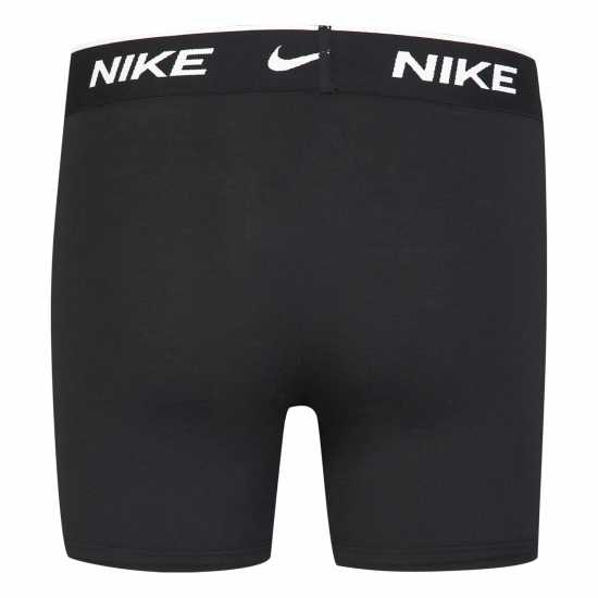 Nike Cotton Boxer Brief 3 Pack Boys Черно/Сиво Детско бельо