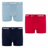 Nike Cotton Boxer Brief 3 Pack Boys Navy/Red/Blue Детско бельо