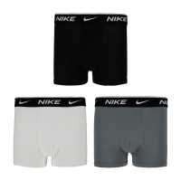 Nike Cotton Boxer Brief 3 Pack Boys Black/White Детско бельо