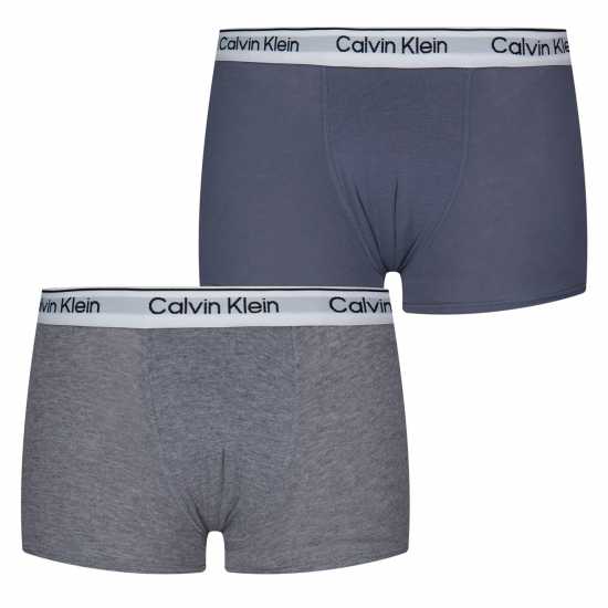Calvin Klein 2 Pack Boxer Shorts Червено/Сиво Детско бельо