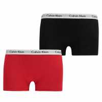 Calvin Klein Pack Trunks Black/Red Детско бельо