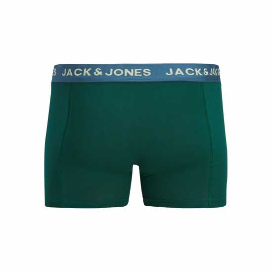 Мъжко бельо Jack And Jones Green Trunk 3Pk Sn99 Jack And Jones Green Trunk 3Pk Sn99 Мъжко бельо