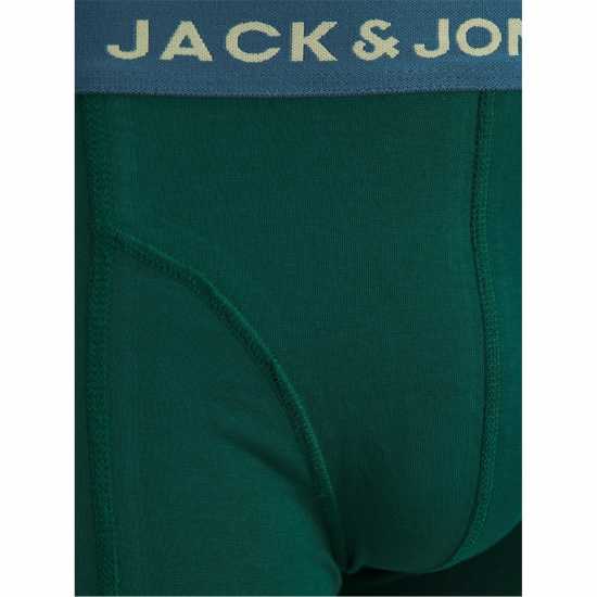 Мъжко бельо Jack And Jones Green Trunk 3Pk Sn99 Jack And Jones Green Trunk 3Pk Sn99 Мъжко бельо