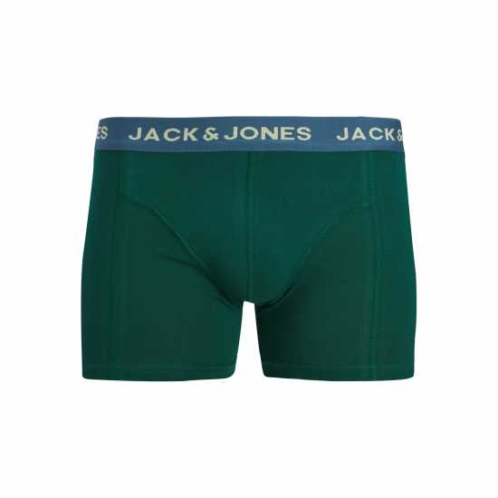 Мъжко бельо Jack And Jones Green Trunk 3Pk Sn99 Jack And Jones Green Trunk 3Pk Sn99 Мъжко бельо