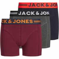 Jack And Jones Момчешки Къси Гащи 3 Pack Lichfield Boxer Shorts Junior Boys  Детско бельо