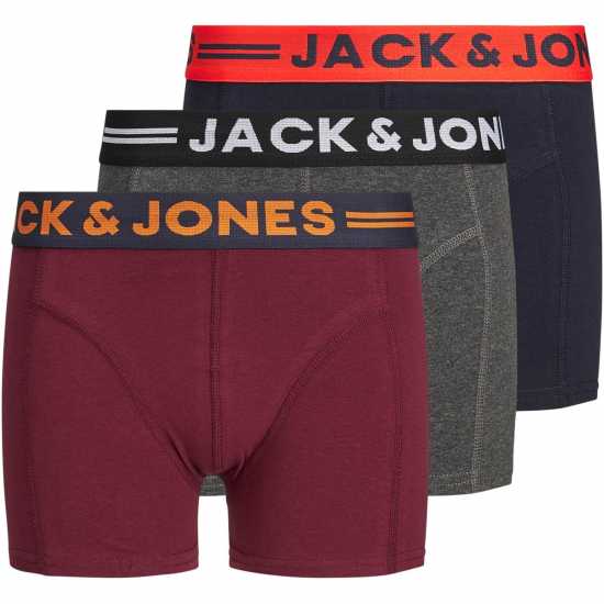 Jack And Jones 3 Pack Lichfield Trunks Junior Boys  Детско бельо