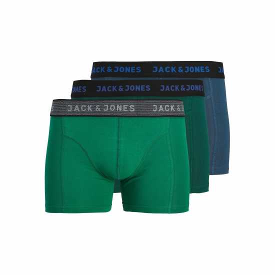 Мъжко бельо Jack And Jones Dark 3-Pack Boxer Trunk Mens Jack And Jones Dark 3-Pack Boxer Trunk Mens Мъжко бельо