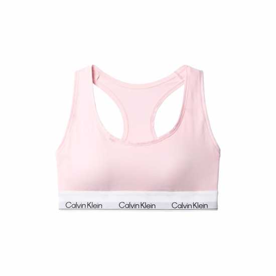 Calvin Klein Modern Cotton Logo Bralette Cradle Pink 