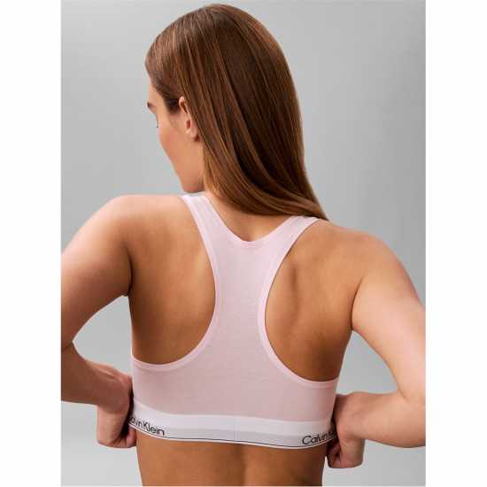 Calvin Klein Modern Cotton Logo Bralette Cradle Pink 