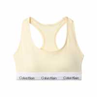 Calvin Klein Modern Cotton Logo Bralette Pear Sorbet 