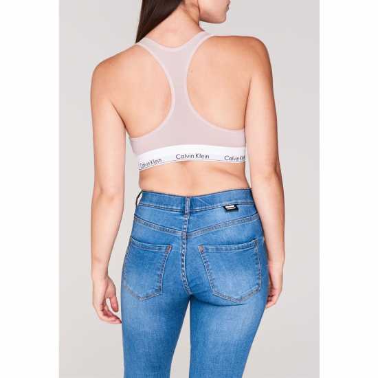 Calvin Klein Modern Cotton Logo Bralette Нимфи Thigh2Nt Дамско бельо