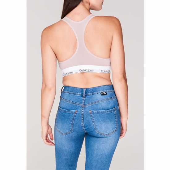 Calvin Klein Modern Cotton Logo Bralette Nymphs Thigh2NT Дамско бельо