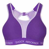 Shock Absorber Absorber Ultimate Run Padded Bra Purple Спортни сутиени