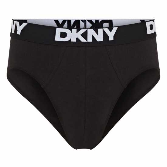 Dkny Mens Briefs Kelso Black/White/Gry Dkny Mens Briefs Kelso Black/White/Gry