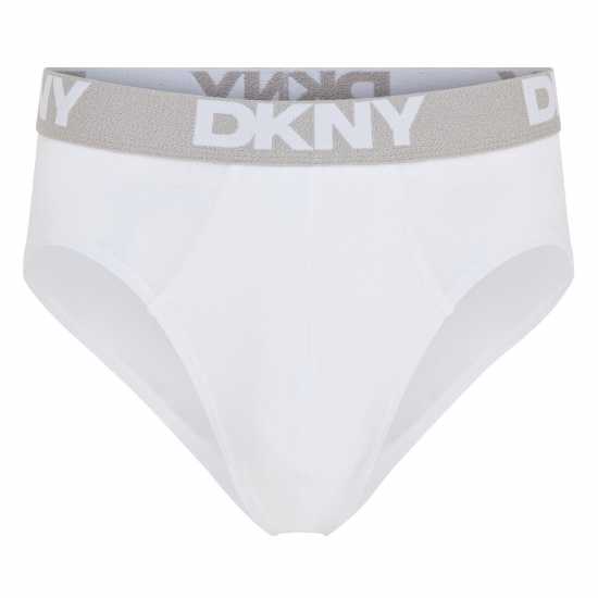 Dkny Mens Briefs Kelso Black/White/Gry Dkny Mens Briefs Kelso Black/White/Gry
