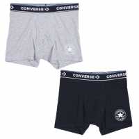 Converse Boxers 2 Pack Junior Boys  Детско бельо