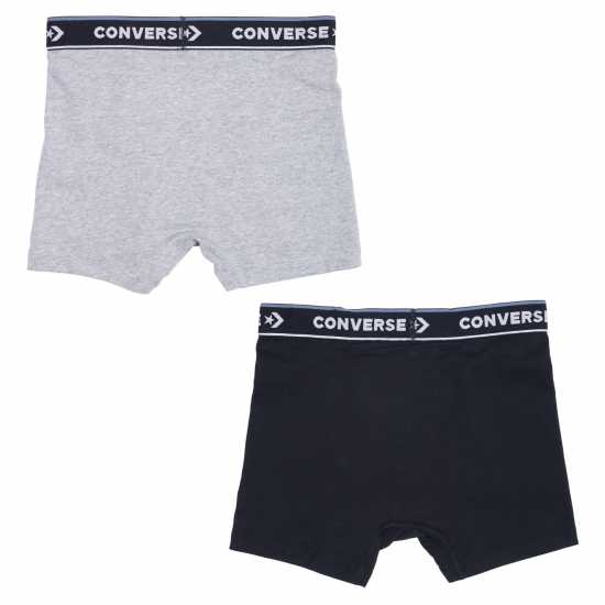 Converse Boxers 2 Pack Junior Boys  - Детско бельо