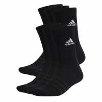 Adidas C Spw Crw 6P Crew Sock Unisex Kids Черно/Бяло Детски чорапи