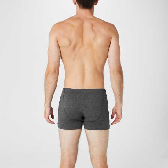 Donnay Mens Comfort-Fit Boxer 5-Pack Сиво многоцветно Мъжко бельо