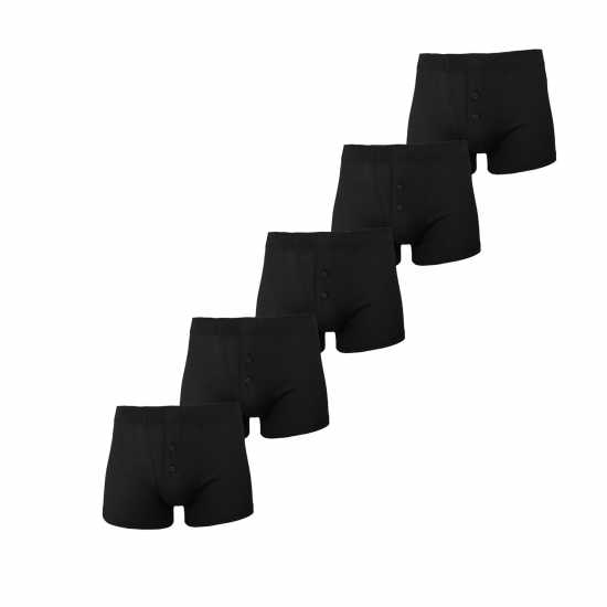 Мъжко бельо Donnay Mens Comfort-Fit Boxer 5-Pack Черно Donnay Mens Comfort-Fit Boxer 5-Pack Черно Мъжко бельо