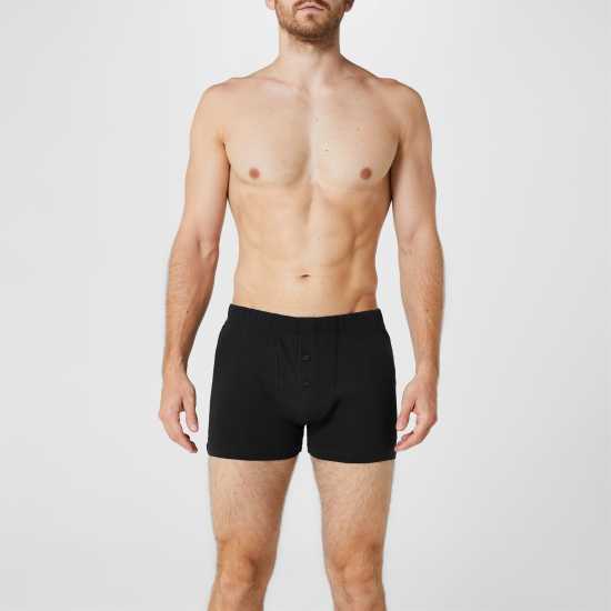 Мъжко бельо Donnay Mens Comfort-Fit Boxer 5-Pack Черно Donnay Mens Comfort-Fit Boxer 5-Pack Черно Мъжко бельо