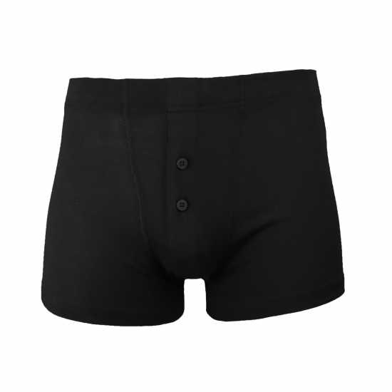 Donnay Men's Comfort-Fit Boxer Briefs 5-Pack Black Мъжко облекло за едри хора