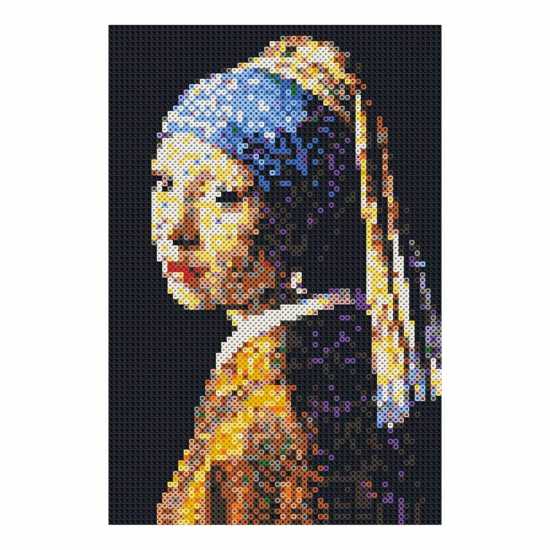 Vermeer Girl With A Pearl Earring Beedz Art Mosaic  Подаръци и играчки