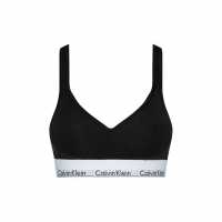 Calvin Klein Cotton Bralette Lightly Lined Черно Дамско бельо