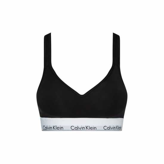 Дамско бельо Calvin Klein Cotton Bralette Lightly Lined Черно Calvin Klein Cotton Bralette Lightly Lined Черно Дамско бельо