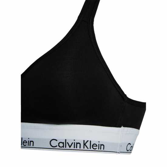 Дамско бельо Calvin Klein Cotton Bralette Lightly Lined Черно Calvin Klein Cotton Bralette Lightly Lined Черно Дамско бельо