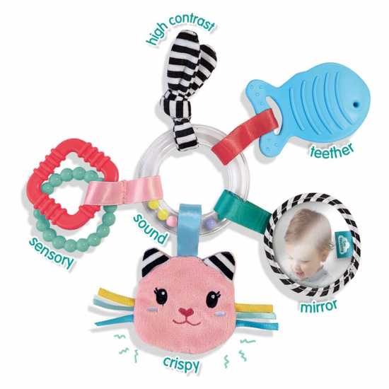 Tiny Talents Katy Cat Activity Play Ring  Подаръци и играчки