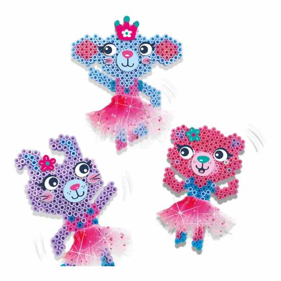 Beedz Ballerina Animals 1200 Iron-On Beads Mosaic  Подаръци и играчки
