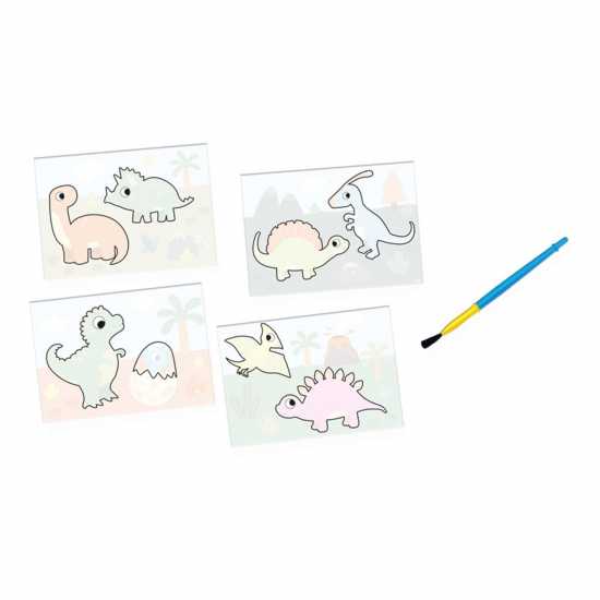 Dinos Colouring With Water Painting Set  Подаръци и играчки