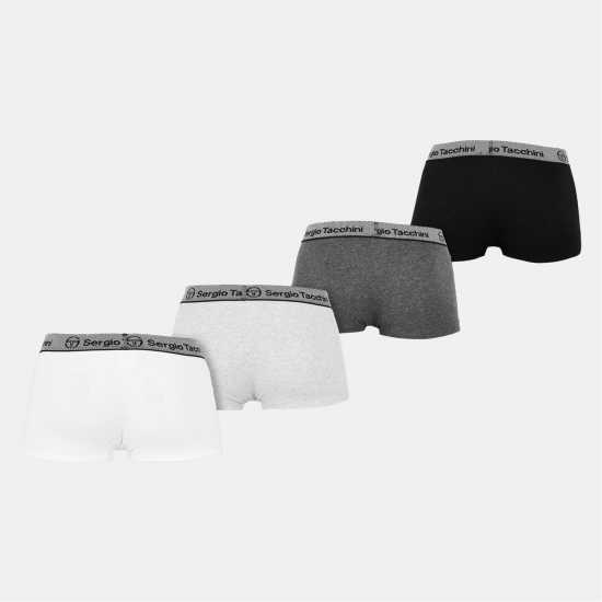 Sergio Tacchini Мъжки Боксерки Sergio 4-Pack Boxers Mens Sergio Tacchini Мъжки Боксерки Sergio 4-Pack Boxers Mens
